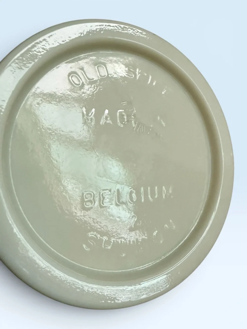 Vintage Shulton Old Spice Shaving Mug Made Of White Milk Glass